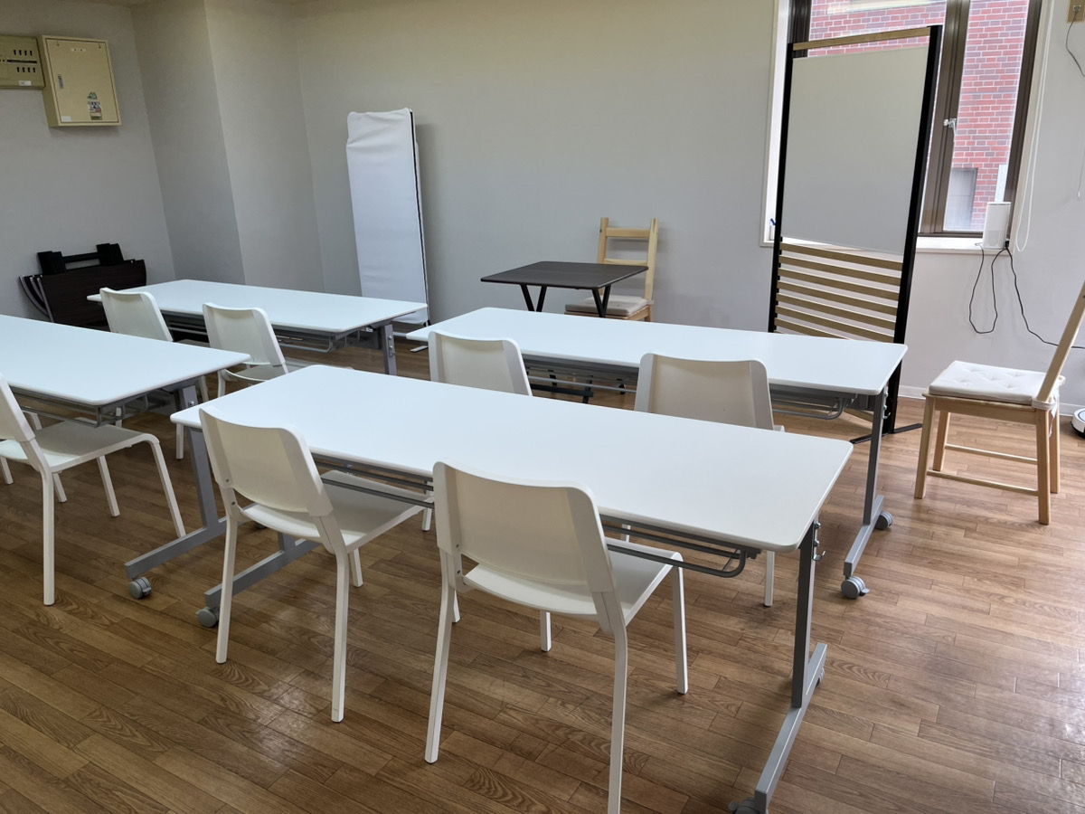 セミナースタイルのレンタルスペース